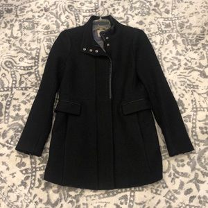 Banana Republic Black Dress Coat